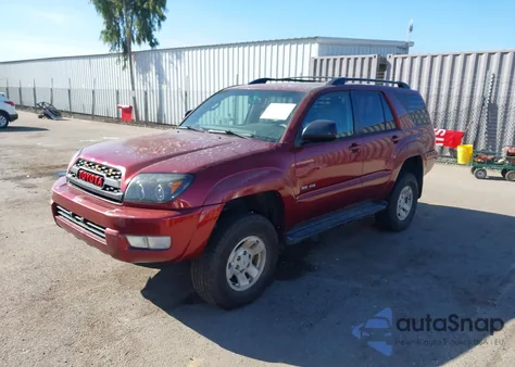 2005 Toyota 4Runner Sr5 V6 from USA, damaged, VIN JTEBU14R058043737